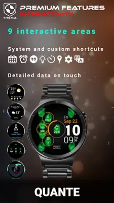 Quante Watch Face android App screenshot 10