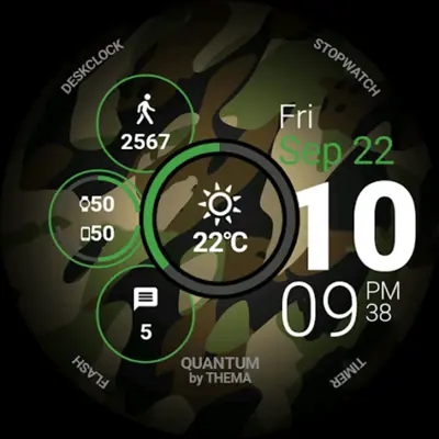 Quante Watch Face android App screenshot 2